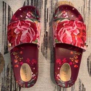 Ted Baker London floral slides
